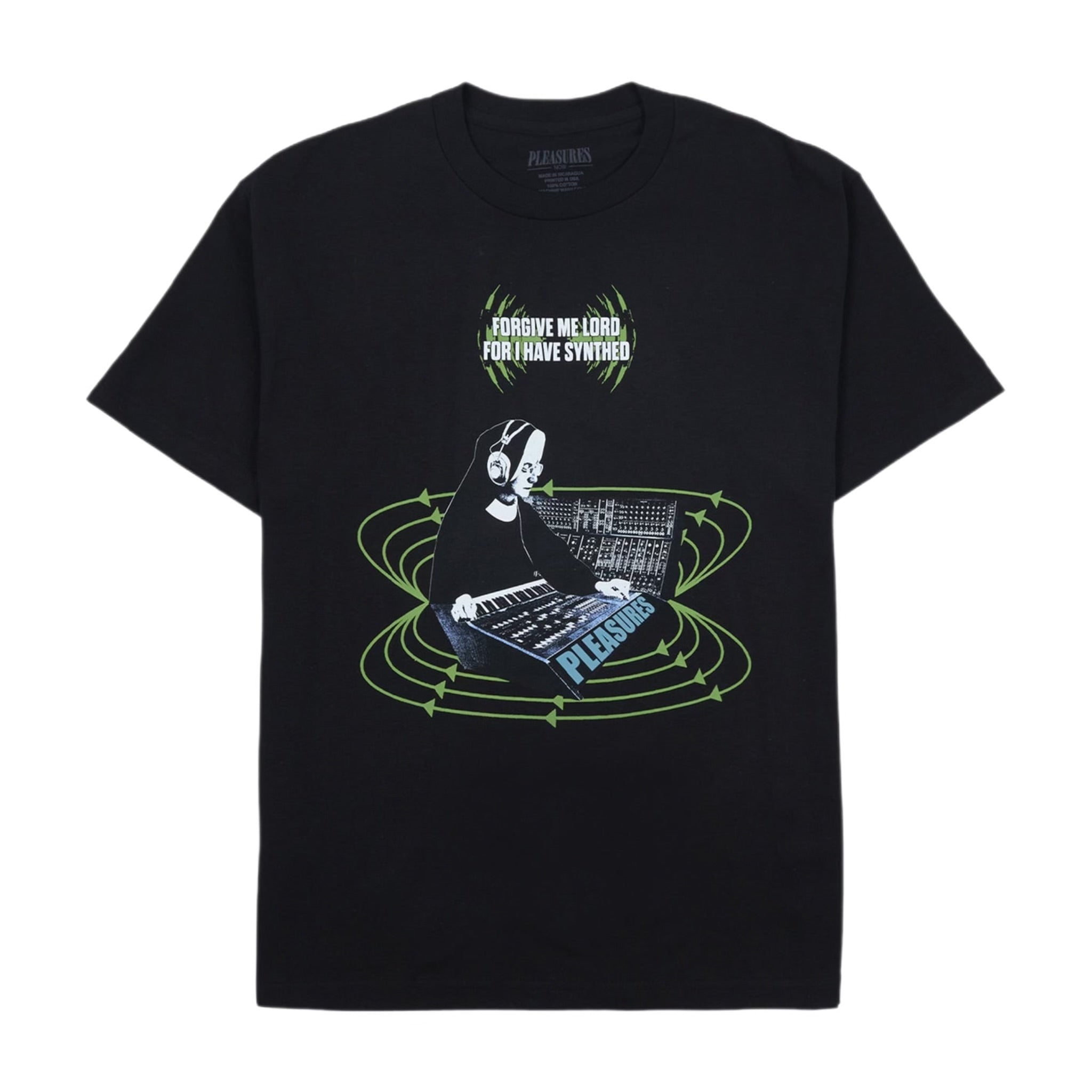 CAMISETA PLEASURES SYNTH [NEGRA]