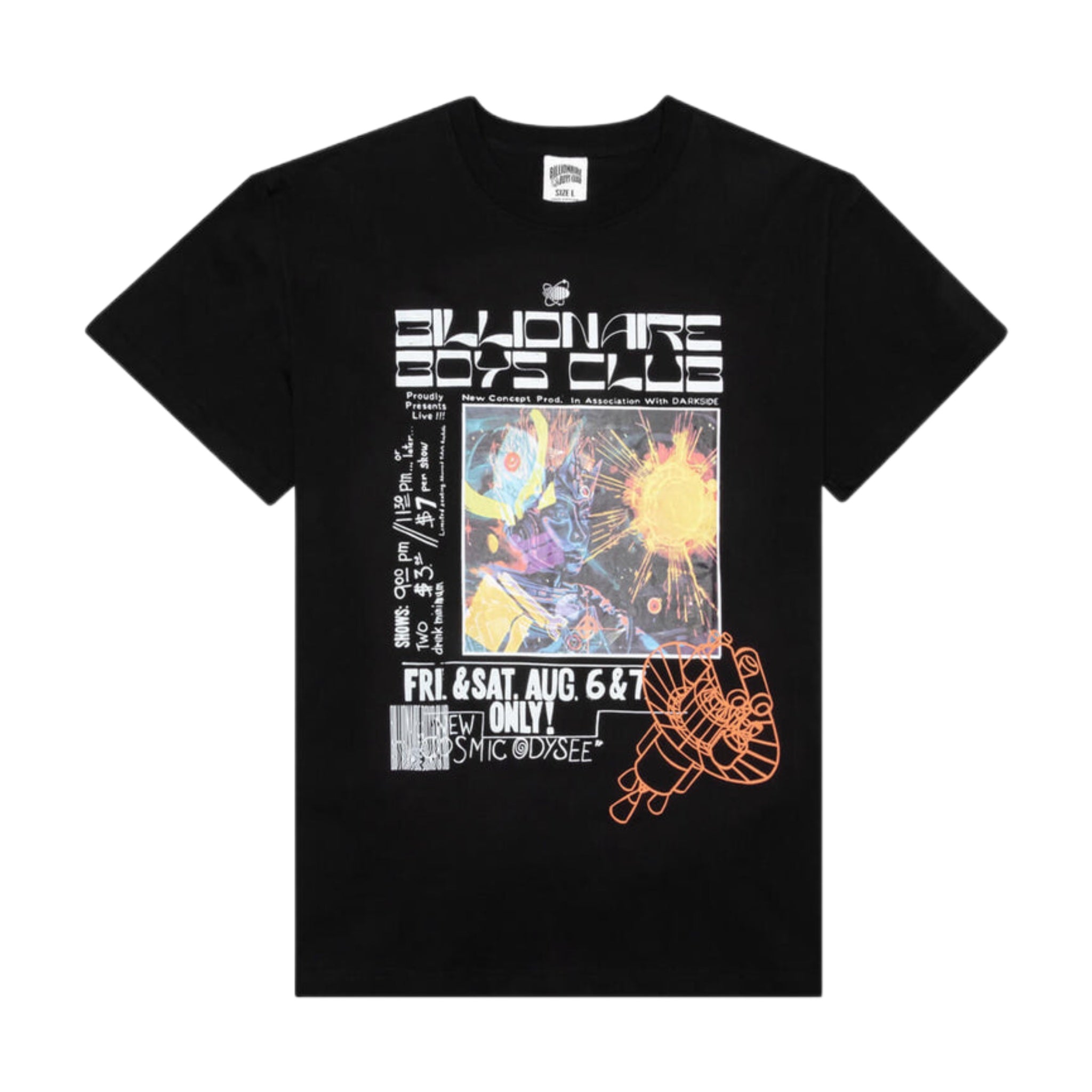 CAMISETA BILLIONAIRE BOYS CLUB ANCESTRY [NEGRA]