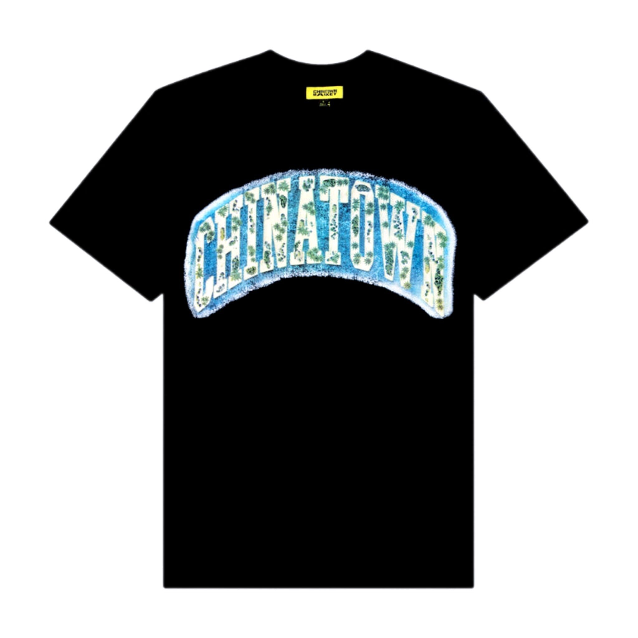 CAMISETA CHINATOWN MARKET ARC ISLAND [NEGRA]