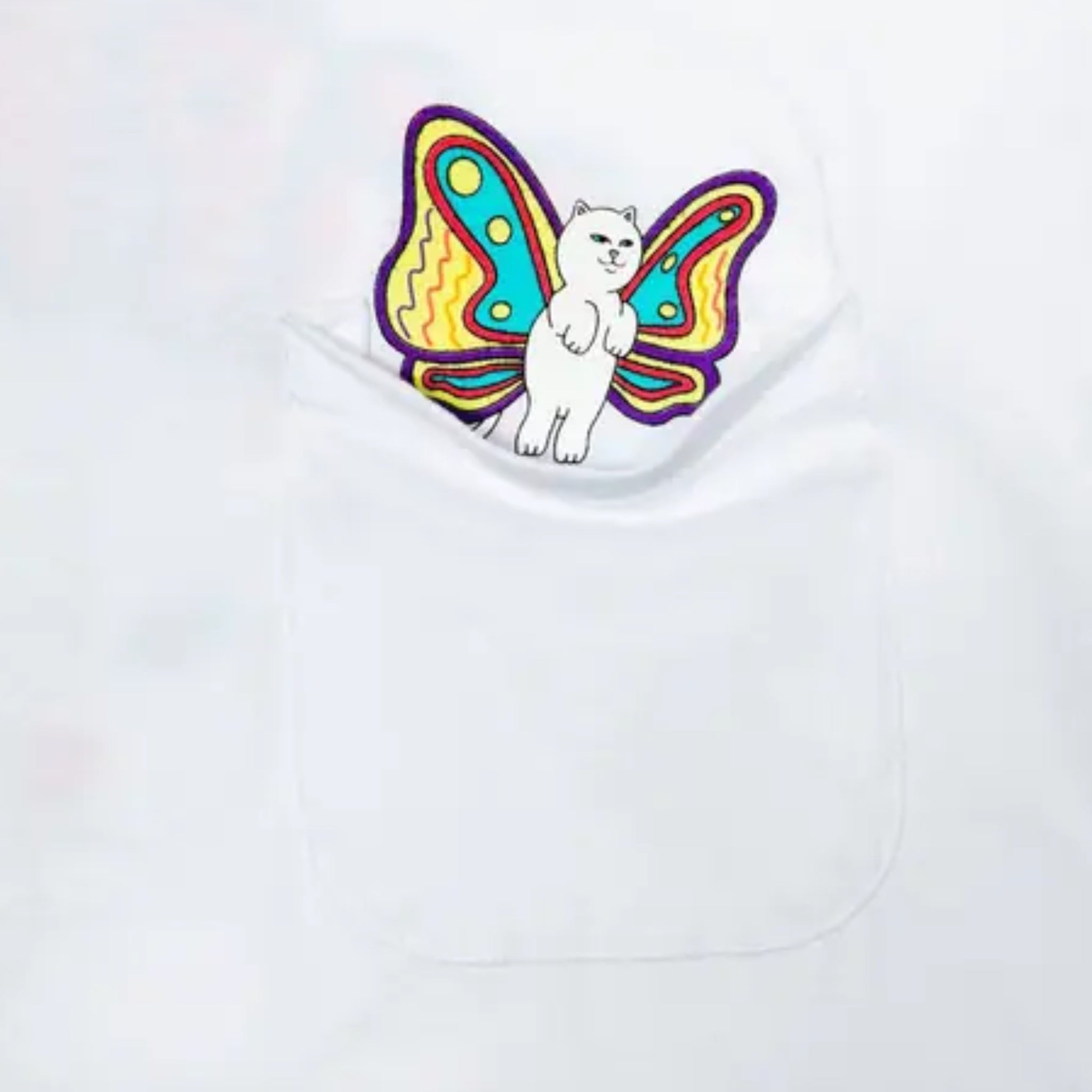 CAMISETA RIPNDIP FLOATING POCKET [BLANCA]