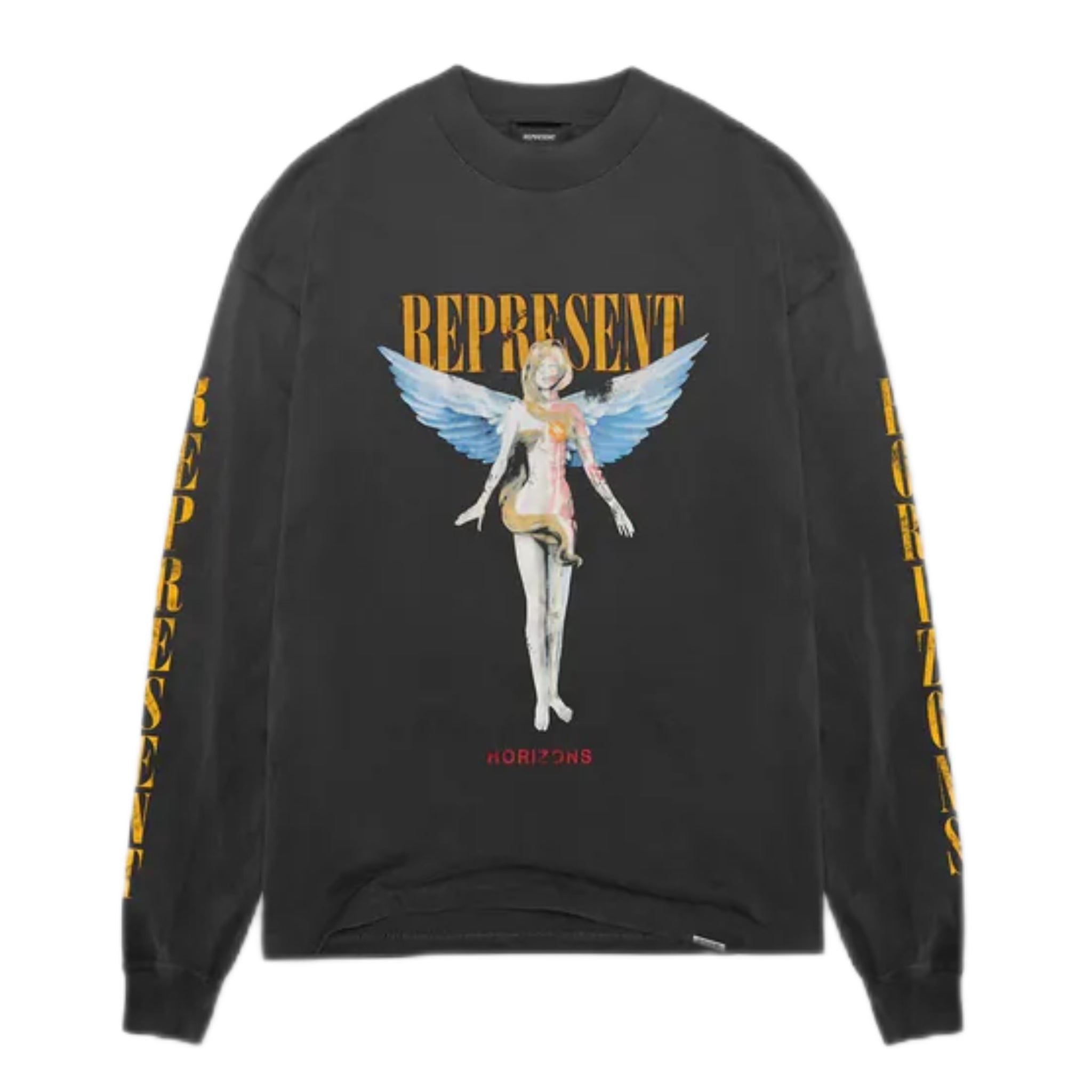 LONG SLEEVE REPRESENT REBORN [NEGRO]